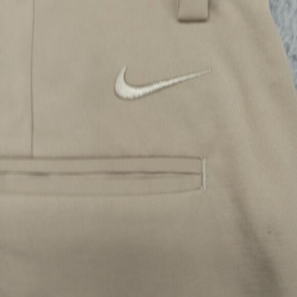 Nike Golf Pants Mens 36x34 Beige Khaki Essential Flex Unhemmed‎ Trousers Dri-Fit - Picture 7 of 10